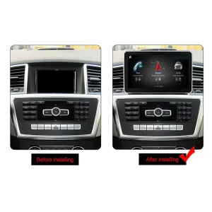 Mercedes ML GL Android Unidad principal 2012-2015 (W166) 9″ Estéreo