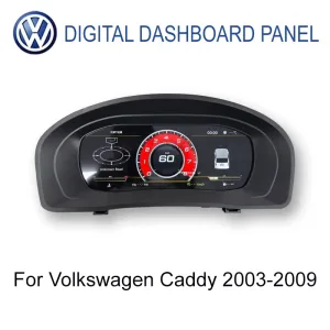 Cuadro de instrumentos digital de 9 pulgadas Volkswagen Caddy 2003-2009 vista principal