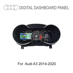 Cuadro de instrumentos digital de 12,3 pulgadas para Audi A3 2014-2020