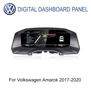Volkswagen Amarok Digital Instrument Cluster 2017-2020 vista frontal 12.3 pulgadas IPS LCD
