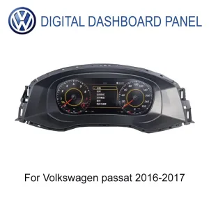 Volkswagen Passat Digital Instrument Cluster 2016 2017 12.3 pulgadas IPS LCD vista frontal