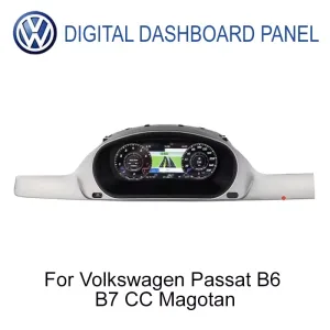 Volkswagen Passat B6 B7 CC Magotan IPS LCD cuadro de instrumentos digital vista frontal