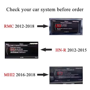 Pantalla CarPlay para Audi A6 C7 (2017-2018) compatible con CarPlay y Android Auto