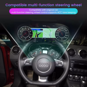 Cuadro de instrumentos digital de 12,3 pulgadas para Audi TT 2009-2013