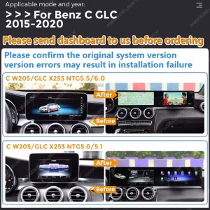 Mercedes W176 C117 X156 Android Head Unit for A-Class CLA GLA 2012-2018 5 Mercedes W205 Android Unidad Principal