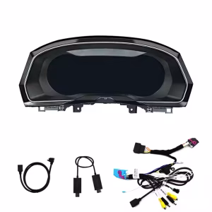 Cuadro de instrumentos digital del VW Golf Mk7: adaptación a Linux para el Passat B8 y el Arteon 6 Accesorios del cuadro de instrumentos digital de Volkswagen para los modelos Golf 7, Passat B8 y CC, incluyendo el mazo de cables y los soportes