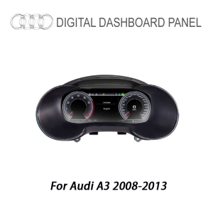 Cuadro de instrumentos digital Audi A3 de 12,3 pulgadas para 2009-2013