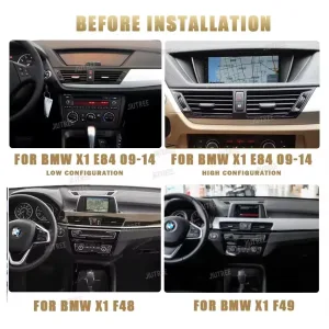 BMW X1 Android Head Unit 2009-2015 | CarPlay Stereo