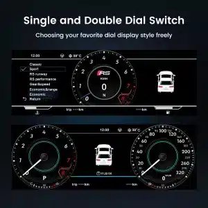 Actualización del salpicadero digital para Dodge Ram 1500, 2500 y 3500 (2008-2018) 6 cuadro de mandos virtual