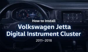 Cómo instalar un cuadro de instrumentos digital Volkswagen Jetta