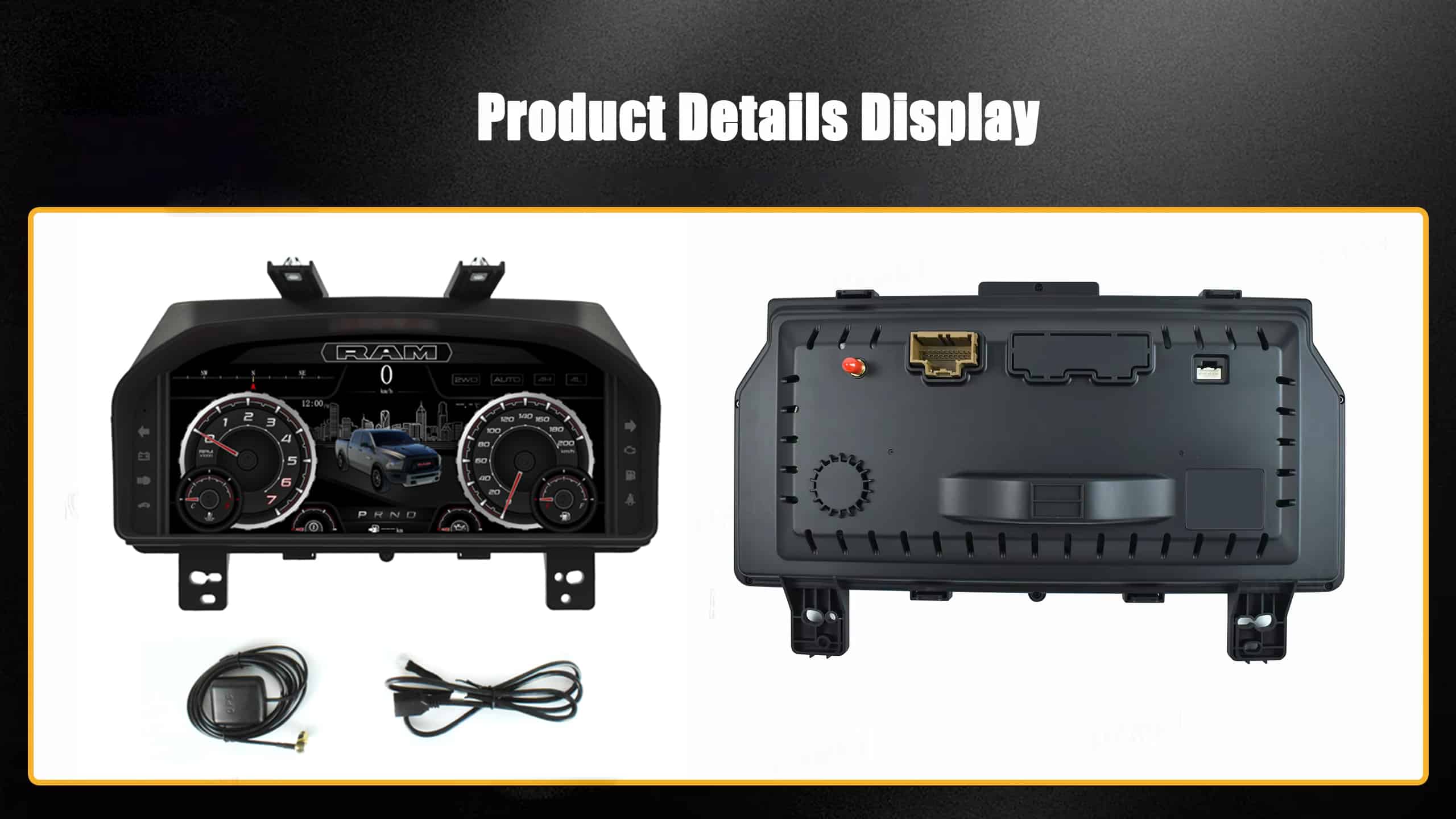 Actualización del cuadro digital para Dodge Ram