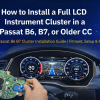 Passat B6 B7 Cluster Guía de Instalación | Montaje, Configuración y Fijación