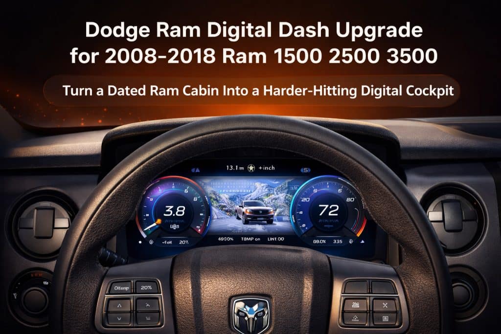 Actualización del cuadro digital para Dodge Ram