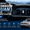 Cómo instalar el cuadro de instrumentos LCD completo del Volkswagen Tiguan 2017-2022