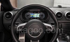 Resultado final de la instalación del cuadro de instrumentos digital Audi TT 8J