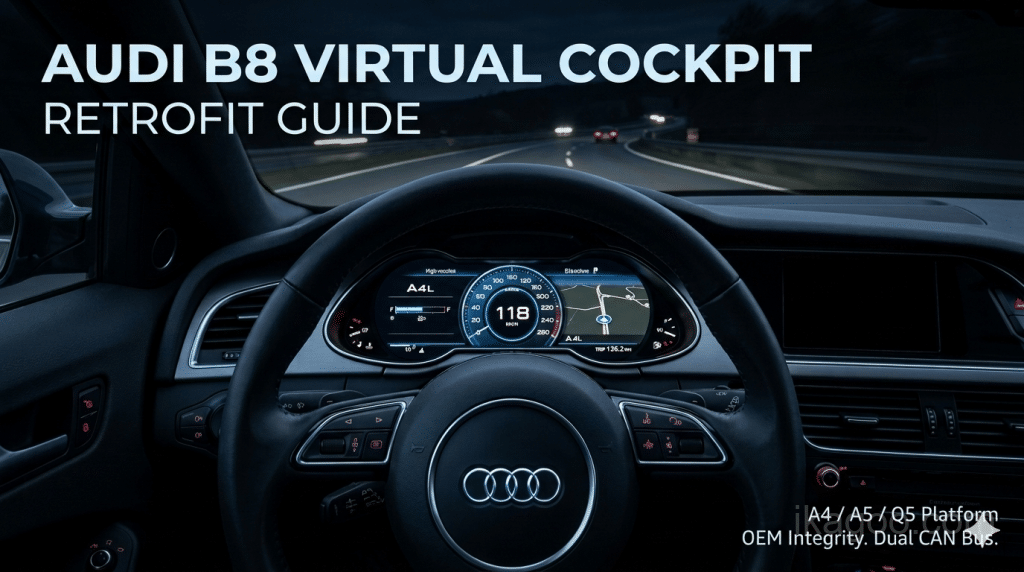 Instalación de Virtual Cockpit para Audi Q5 8R