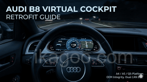 Instalación de Virtual Cockpit para Audi Q5 8R
