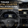 Guía de instalación del clúster digital del Volkswagen Tiguan MQB (2017-2022)