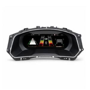 VW Tiguan 2017–2022 Cuadro de instrumentos digital LCD Virtual Cockpit 12.3" con sincronización de mapas de CarPlay