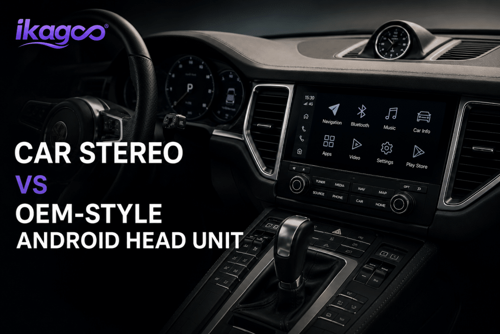 Equipo de sonido para coche frente a unidad principal Android de estilo OEM: ¿qué opción de actualización te ofrece el servicio adecuado?