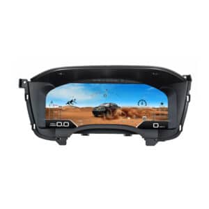 vista frontal del salpicadero digital Chevrolet Silverado con pantalla LCD de 15.1 pulgadas para camioneta 2007-2013