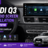 Instalación de pantalla Android para Audi Q3 2013-2018