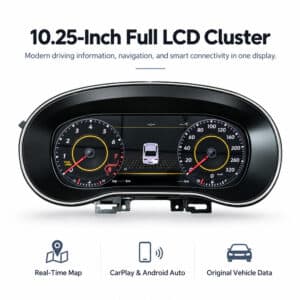 vw amarok digital cluster key features