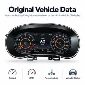 cuadro digital vw amarok datos originales del vehículo