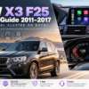 Guía de actualización del BMW X3 F25 2011–2017: Pantalla