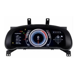Cuadro de instrumentos digital Lexus RX 2016–2021 vista frontal sobre fondo blanco
