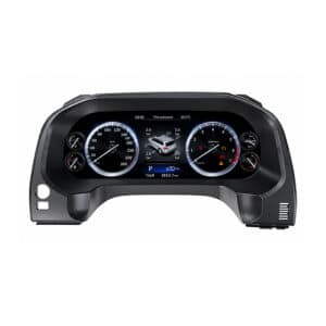 Toyota Land Cruiser Prado 150 Cuadro de instrumentos digital 2010–2020 – vista frontal del producto sobre fondo blanco