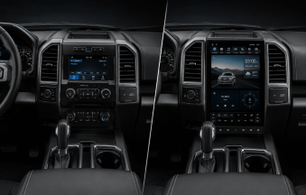 Guía de instalación de una radio al estilo Tesla en el Ford F-150 (2015-2020)
