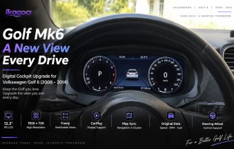 Actualización del Digital Cockpit para Golf Mk6: CarPlay, sincronización de mapas y más